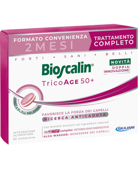 BIOSCALIN TRICOAGE NF 60 COMPRESSE - farmascienza.it