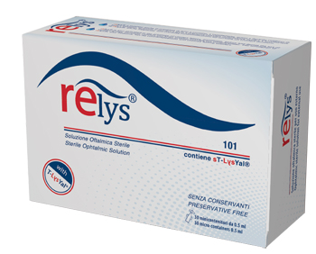 RELYS MONODOSE SOLUZIONE OFTALMICA 30 MINICONTENITORI DA 0,5 ML SENZA CONSERVANTI - farmascienza.it