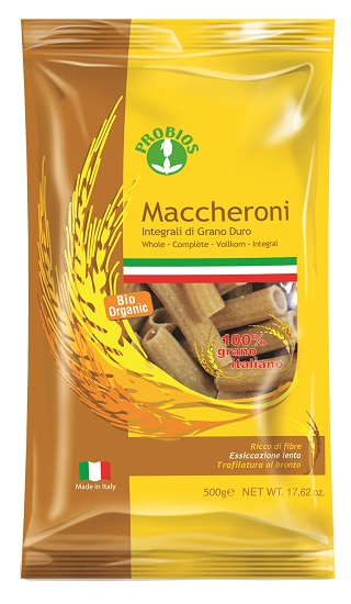PASTA DI FRUMENTO INTEGRALE MACCHERONI 500 G - farmascienza.it