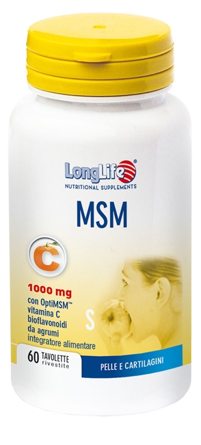 LONGLIFE MSM 1000 MG 60 TAVOLETTE - farmascienza.it