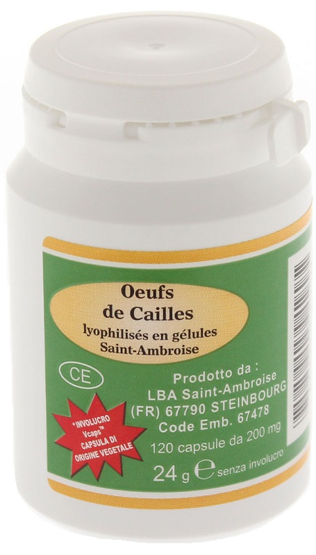 UOVA COTURNIX 120CPS - farmascienza.it