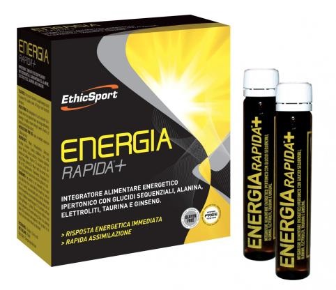 ETHICSPORT ENERGIA RAPIDA+ 10 FLACONCINI 25 ML - farmascienza.it