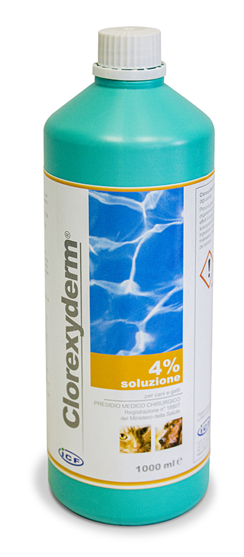 CLOREXYDERM SOLUZIONE 4% 1000 ML - farmascienza.it