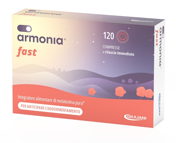 ARMONIA FAST 1 MG MELATONINA 120 COMPRESSE - farmascienza.it