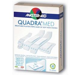 CEROTTO MASTER-AID QUADRA DERMOATTIVO FORMATI ASSORTITI 20 PEZZI - farmascienza.it