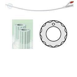 CATETERE VESCICALE IN SILICONE PROFILCATH PLUS SCANALATO 2 VIE CH20 LUNGHEZZA 31 CM PUNTA CILINDRICA 2 FORI CONTRAPPOSTI PALLONCINO 5 ML 1 PEZZO - farmascienza.it