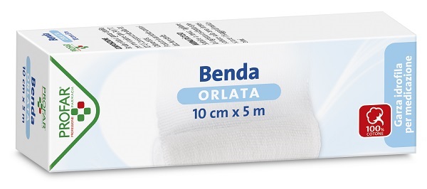 BENDA ORLATA 10 CM X 5 M PROFAR - farmascienza.it