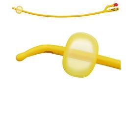 CATETERE FOLEY A MEDIA PERMANENZA  RUSCH GOLD PLUS A 2 VIE IN SILKOLATEX LATTICE-SILICONE PER ADULTO CH20 LUNGHEZZA 40 CM PUNTA TIEMANN A 1 FORI PALLONCINO 5-15 ML 1 PEZZO - farmascienza.it