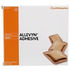 MEDICAZIONE IDROCELLULARE ADESIVA STERILE ALLEVYN ADHESIVE ALTAMENTE ASSORBENTE IN SCHIUMA DI POLIURETANO A STRUTTURA TRISTRATIFICATA 12,5X12,5CM 3 PEZZI - farmascienza.it