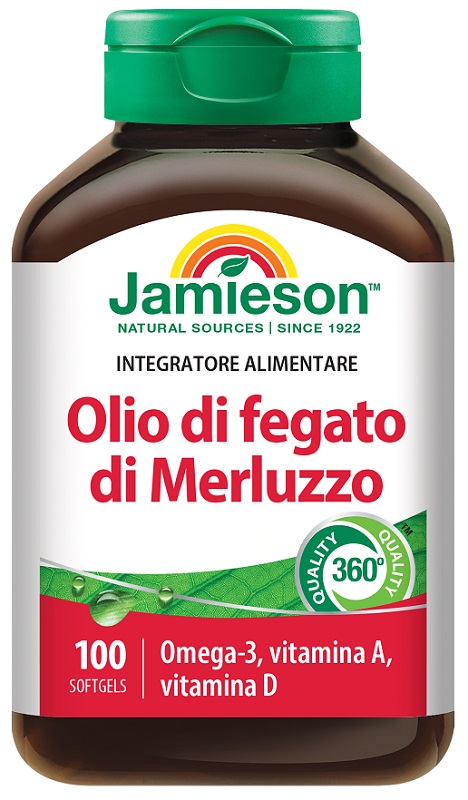 OLIO DI FEGATO DI MERLUZZO 100 PERLE - farmascienza.it