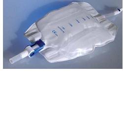 SACCA RACCOGLI URINA DA GAMBA PER INCONTINENZA IN PVC 750 ML TUBO RACCORDO DIRITTO 30 CM+RUBINETTO SCARICO+VALVOLA ANTIREFLUSSO+2 FASCE A BOTTONI 30 PEZZI - farmascienza.it