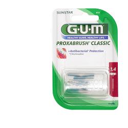 GUM PROXABRUSH CLASSIC 612 SCOVOLINO INTERDENTALE 8 PEZZI - farmascienza.it