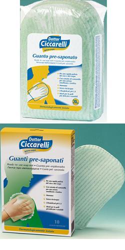 CICCARELLI GUANTO PRESAPONATO 10 PEZZI - farmascienza.it