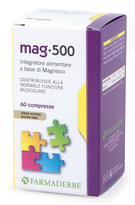MAG 500 60 COMPRESSE - farmascienza.it