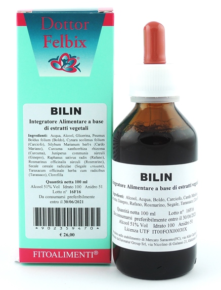 BILIN GOCCE 100 ML - farmascienza.it