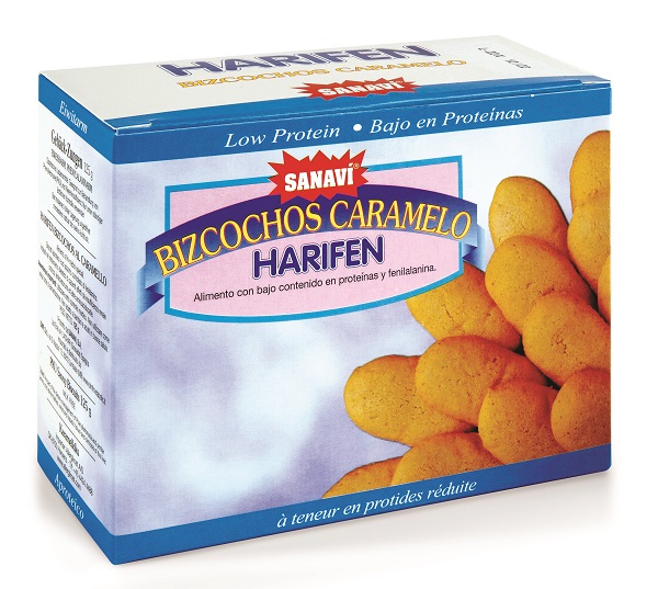 HARIFEN BISCOTTI CARAMELLO 125 G - farmascienza.it