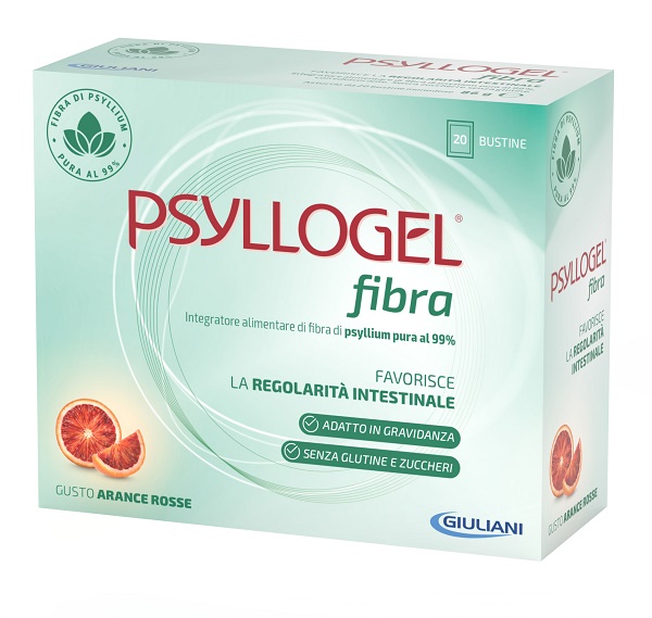PSYLLOGEL FIBRA ARANCE ROSSE 20 BUSTINE - farmascienza.it