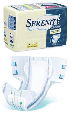 PANNOLONE PER INCONTINENZA A MUTANDINA SERENITY CLASSIC FORMATO SUPER TAGLIA LARGE 30 PEZZI - farmascienza.it