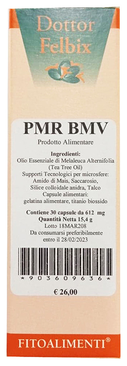 PMR BMV 30 OPERCOLI 17 G - farmascienza.it