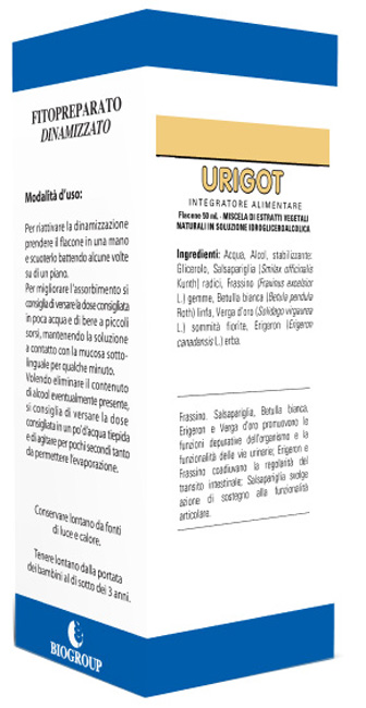 URIGOT 50 ML SOLUZIONE IDROALCOLICA - farmascienza.it