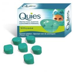 TAPPO AURICOLARE IN SILICONE QUIES 3PAIA - farmascienza.it