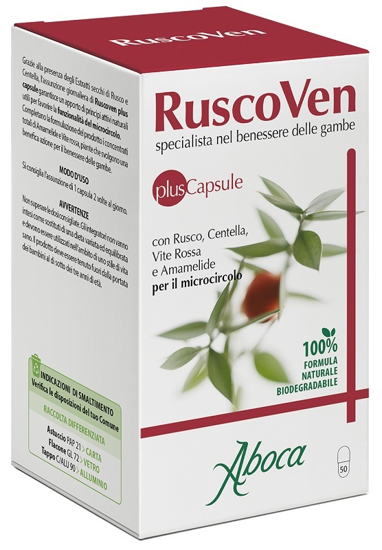 RUSCOVEN PLUS 50 CAPSULE - farmascienza.it