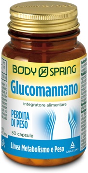 BODY SPRING GLUCOMANNANO 50 CAPSULE - farmascienza.it