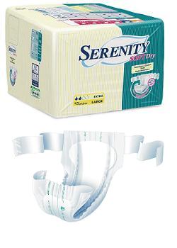 PANNOLONE PER INCONTINENZA SERENITY VESTE SD FORMATO SUPER TAGLIA LARGE 15 PEZZI - farmascienza.it