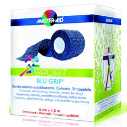 BENDA ELASTICA AUTOBLOCCANTE MASTER-AID BLUGRIP 8X4,5 - farmascienza.it