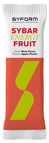 SYBAR ENERGY FRUIT BARRETTA MELA-PESCA 40 G - farmascienza.it
