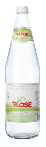 PLOSE ACQUA MINERALE FRIZZANTE VETRO A RENDERE 1 L - farmascienza.it