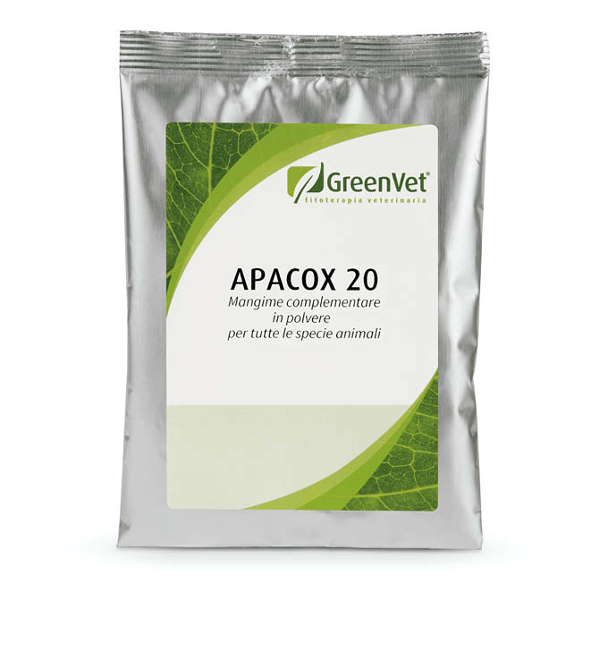 GREENVET APACOX 20 POLVERE SOLUBILE 100 G - farmascienza.it