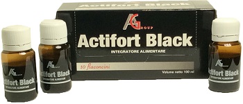 ACTIFORT BLACK 10 FLACONCINI 10 ML - farmascienza.it