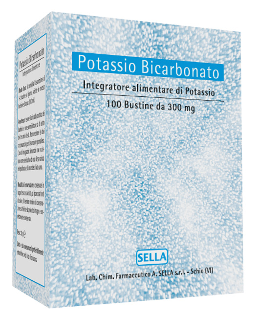 POTASSIO BICARBONATO POLVERE 100 BUSTINE - farmascienza.it