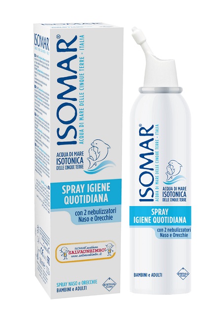 SOLUZIONE ACQUA DI MARE ISOMAR SPRAY IGIENE QUOTIDIANA 100 ML - farmascienza.it