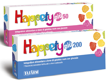 HAPPETY PIU 200 7 FLACONCINI 200 MG - farmascienza.it