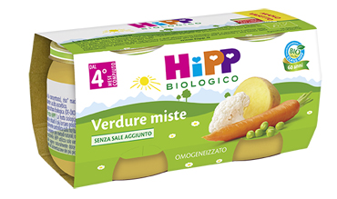 HIPP BIO HIPP BIO OMOGENEIZZATO VERDURE MISTE 2X80 G - farmascienza.it