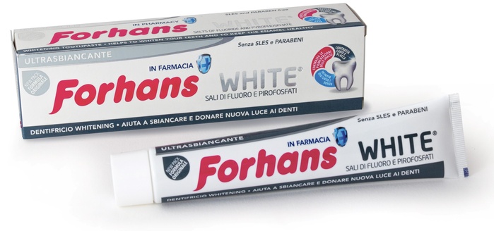 FORHANS SP WHITE DENTIF 75ML - farmascienza.it