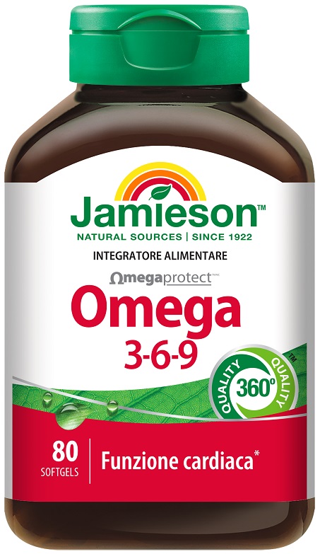JAMIESON OMEGA 3-6-9 80 SOFTGELS - farmascienza.it