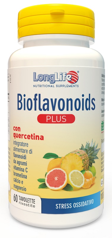 LONGLIFE BIOFLAVONOIDS PLUS 60 TAVOLETTE RIVESTITE - farmascienza.it