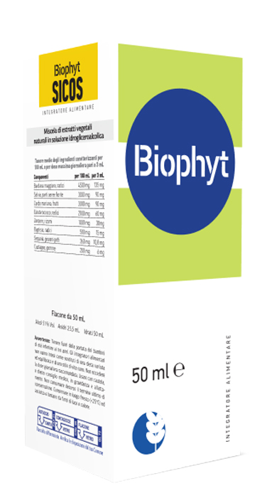 BIOPHYT SICOS 50 ML SOLUZIONE IDROALCOLICA - farmascienza.it