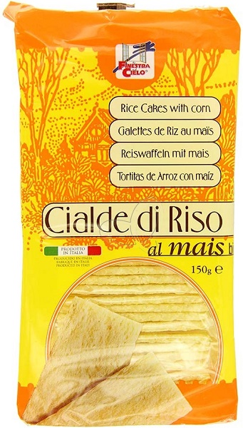 CIALDE DI RISO E MAIS CON SALE BIO 150 G - farmascienza.it