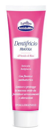 EUPHIDRA AMIDOMIO DENTIFRICIO FRAGOLA 50 ML - farmascienza.it