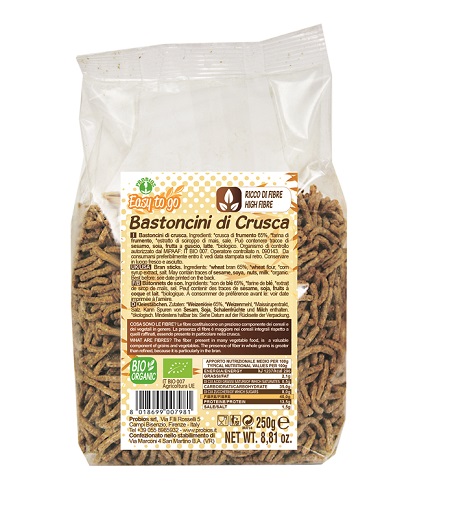 FIO BASTONCINI DI CRUSCA DI GRANO 250 G - farmascienza.it