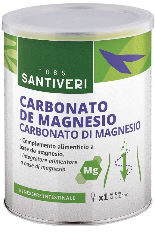 CARBONATO MAGNESIO 110 G SANTIVERI - farmascienza.it