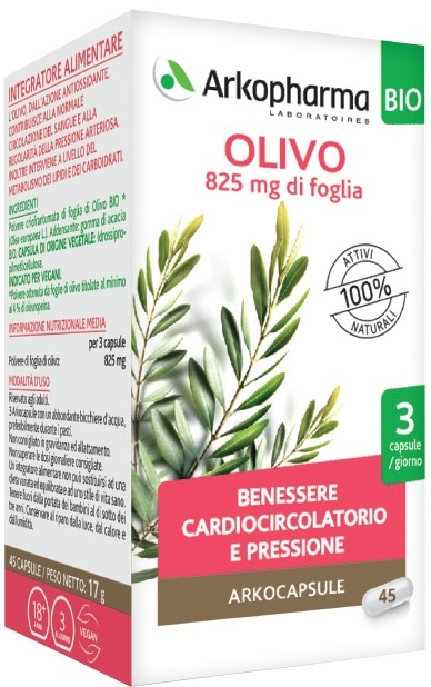 ARKO CAPSULE OLIVO BIO 45 CAPSULE - farmascienza.it