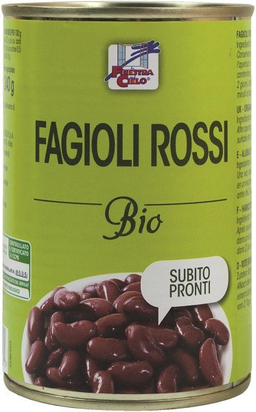 FAGIOLI ROSSI PRONTI BIO 400 G - farmascienza.it