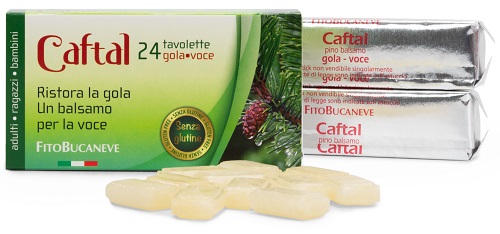 CAFTAL GOLA VOCE 24 TAVOLETTE 60 G - farmascienza.it