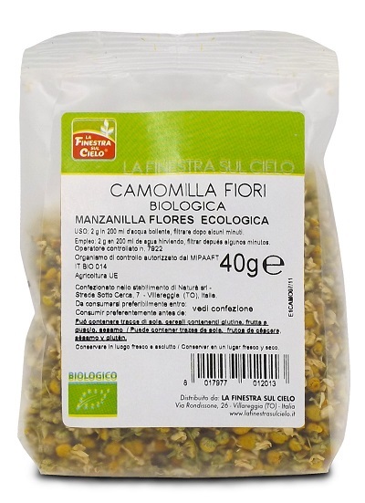 FSC CAMOMILLA FIORI INTERI BIO 40 G - farmascienza.it