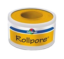 CEROTTO IN ROCCHETTO MASTER-AID ROLLPORE TESSUTO NON TESSUTO 5X5 - farmascienza.it